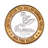 Image 2 : .999 Silver Aladdin Resort Casino Las Vegas, NV $10 Casino Limited Edition Gaming Token