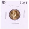 Image 1 : 2011 $5 American Gold Eagle Coin