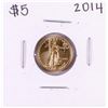 Image 1 : 2014 $5 American Gold Eagle Coin
