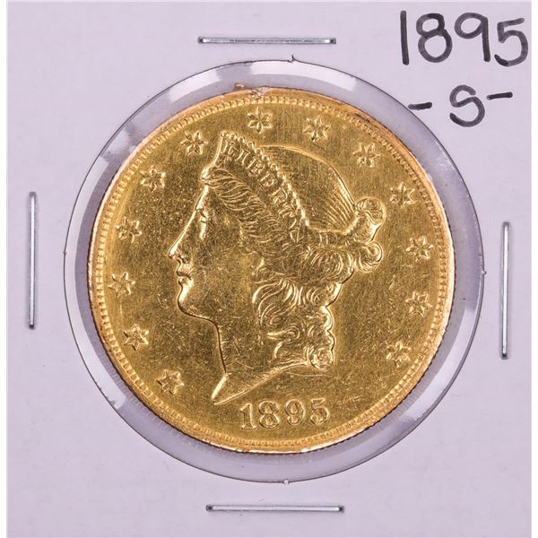 1895-S $20 Liberty Head Double Eagle Gold Coin