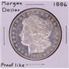 Image 1 : 1886 $1 Morgan Silver Dollar Coin
