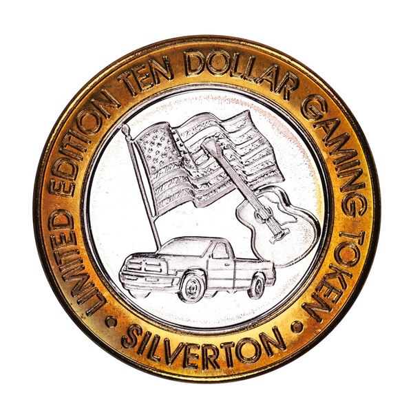 .999 Silver Silverton Casino Las Vegas, Nevada $10 Limited Edition Gaming Token