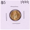 Image 1 : 1999 $5 American Gold Eagle Coin
