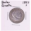 Image 1 : 1897-S Barber Quarter Coin