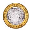 Image 1 : .999 Fine Silver Slots A Fun Casino Las Vegas, NV $10 Limited Edition Gaming Token