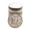 Image 1 : Roll of (20) Mixed Date Franklin Half Dollar Coins