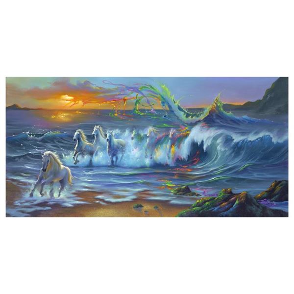 Jim Warren "Living Color" Limited Edition Giclee on Canvas