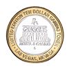 Image 2 : .999 Silver Four Queens Casino Hotel Las Vegas $10 Limited Edition Gaming Token
