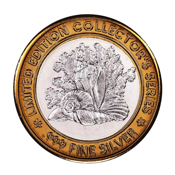 .999 Silver Players Island Maryland Heights, MO $10 Limited Edition Casino Gaming Token