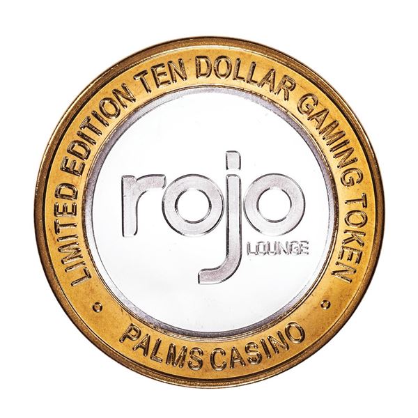 .999 Silver Palms Casino Las Vegas, NV $10 Casino Limited Edition Gaming Token