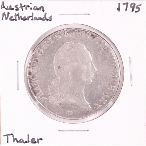 1795 Austrian Netherlands Thaler Silver Coin