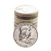 Image 1 : Roll of (20) Mixed Date Franklin Half Dollar Coins