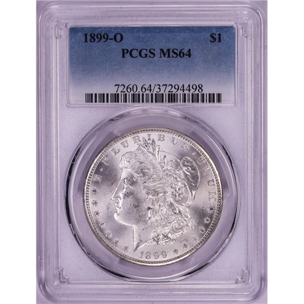 1899-O $1 Morgan Silver Dollar Coin PCGS MS64