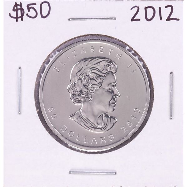 2012 $50 Canada 1oz. Platinum Maple Leaf Coin