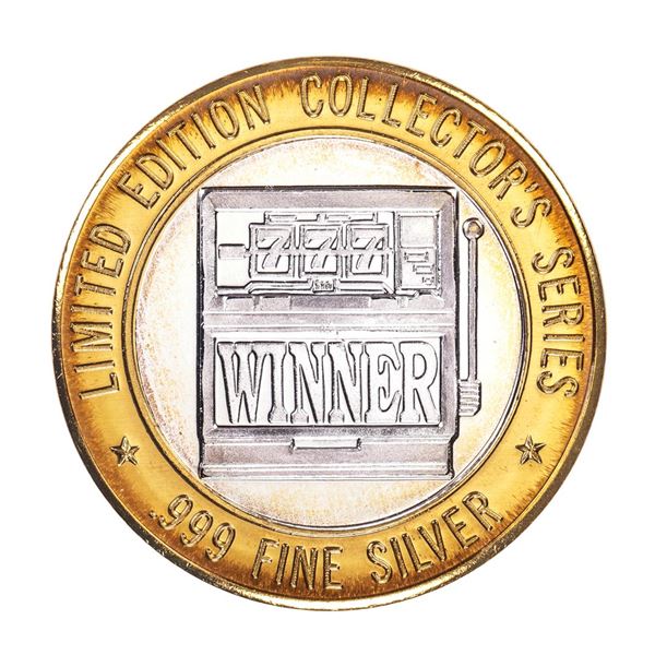 .999 Fine Silver Gold Coast Las Vegas, Nevada $10 Casino Limited Edition Gaming Token