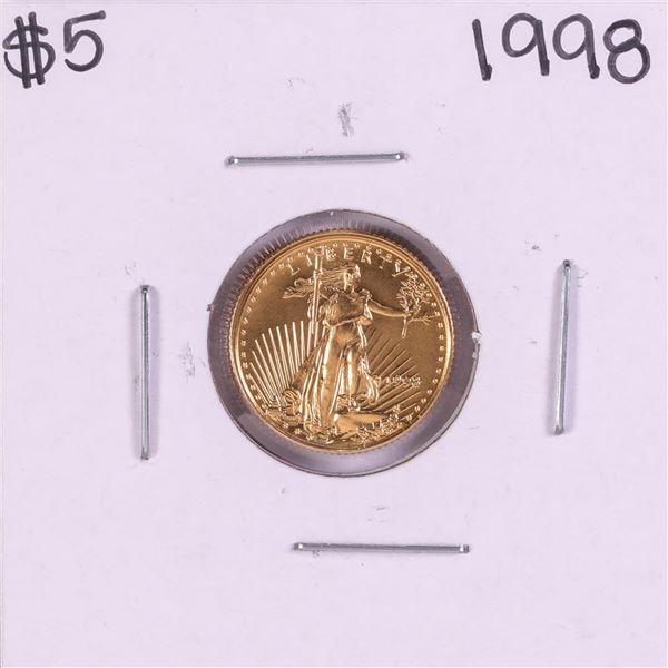 1998 $5 American Gold Eagle Coin