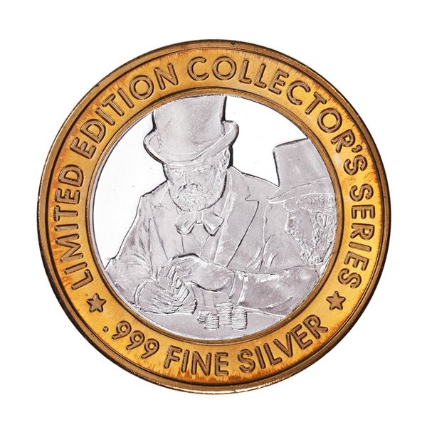 .999 Silver Bally Bart Tunica, Mississippi $10 Casino Limited Edition Gaming Token