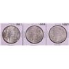Image 1 : Lot of 1887-1889 $1 Morgan Silver Dollar Coins