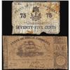Image 1 : Lot of 1860's State of North & South Carolina 50/75 Cents Obsolete Notes