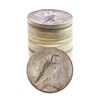 Image 2 : Roll of (20) Brilliant Uncirculated 1923 $1 Peace Silver Dollar Coins
