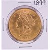 Image 1 : 1899 $20 Liberty Head Double Eagle Gold Coin