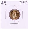 Image 1 : 2005 $5 American Gold Eagle Coin