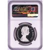 Image 2 : 1986 $1 Canada Proof Vancouver Centennial Silver Dollar Coin NGC PF 70 Ultra Cameo