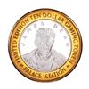 Image 1 : .999 Fine Silver Palace Station Las Vegas, Nevada $10 Limited Edition Gaming Token