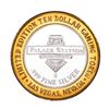 Image 2 : .999 Fine Silver Palace Station Las Vegas, Nevada $10 Limited Edition Gaming Token