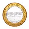 Image 2 : .999 Silver Four Queens Casino Hotel Las Vegas $10 Limited Edition Gaming Token