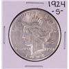 Image 1 : 1924-S $1 Peace Silver Dollar Coin