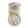 Image 1 : Roll of (20) Brilliant Uncirculated 1923 $1 Peace Silver Dollar Coins