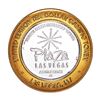 Image 2 : .999 Silver Plaza Hotel & Casino Las Vegas, NV $10 Limited Edition Gaming Token