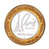 Image 2 : .999 Silver Paris Casino Resort Las Vegas, NV $10 Casino Limited Edition Gaming Token