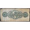 Image 2 : 1863 $5 The State of Louisiana Baton Rouge, LA Obsolete Banknote