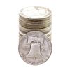 Image 2 : Roll of (20) Mixed Date Franklin Half Dollar Coins