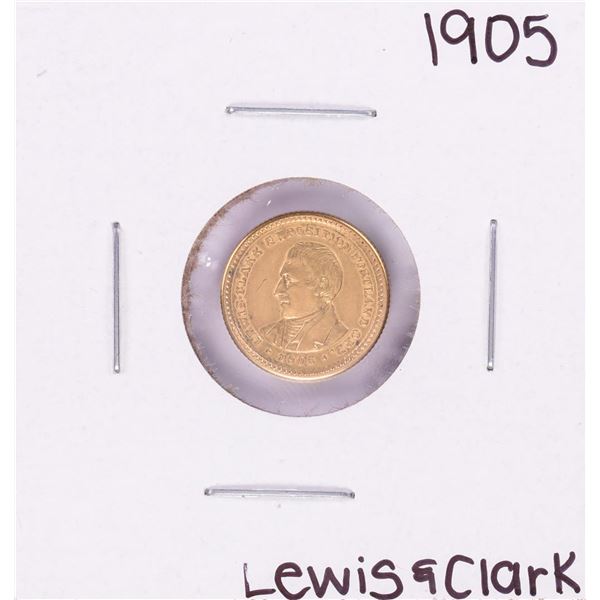 1905 $1 Lewis and Clark Gold Commemorative Gold Dollar Coin