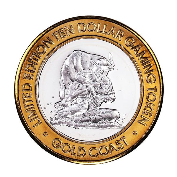 .999 Fine Silver Gold Coast Las Vegas $10 Casino Limited Edition Gaming Token