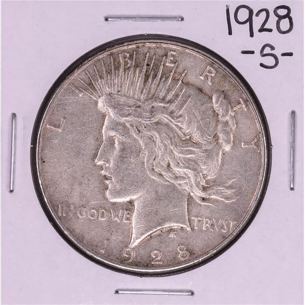 1928-S $1 Peace Silver Dollar Coin