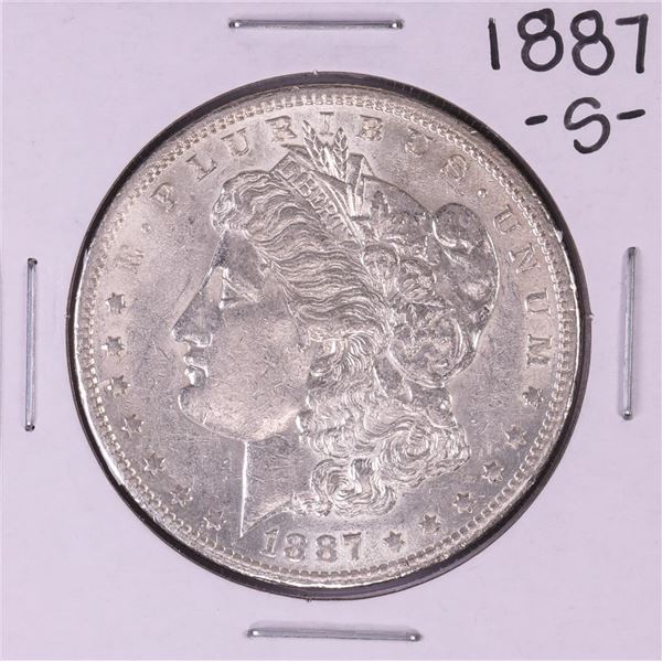 1887-S $1 Morgan Silver Dollar Coin