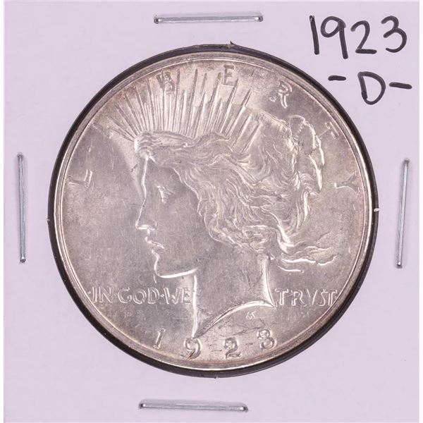 1923-D $1 Peace Silver Dollar Coin