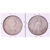 Image 2 : Lot of (2) 1927-D $1 Peace Silver Dollar Coins