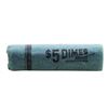 Image 3 : Original Bank Roll of (50) Brilliant Uncirculated 1961-D Roosevelt Dime Coins
