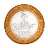 Image 2 : .999 Silver Flamingo Las Vegas Nevada $10 Casino Limited Edition Gaming Token