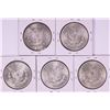 Image 2 : Lot of 1885-1889 $1 Morgan Silver Dollar Coins