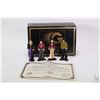 Image 1 : Four Gartlan USA Art of Entertainment limited edition 4" Beatles hand painted cold cast porcelain fi