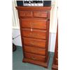 Image 1 : Modern six drawer lingerie chest, 54" high, made by Ideal Furniture Ltd. Canada