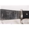 Image 2 : Rehwappen scout skinning knife with 5 1/8" Solingen No. 420 blade and leather sheath