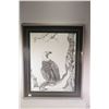 Image 1 : Framed limited edition print of an eagle and spirit tree 315/500 pencil signed by artist Roy Salopre