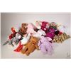 Image 1 : Sixteen collectible Beanie Babies including Halo the angel bear, Germania the German bear, Floppity 